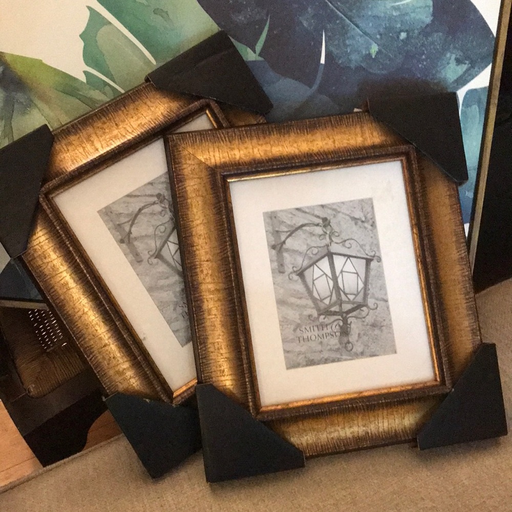 8” x 10” picture frame - holds 5” x7” photos - 2 available